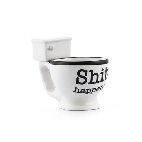 Tasse in WC-Form 16x12cm