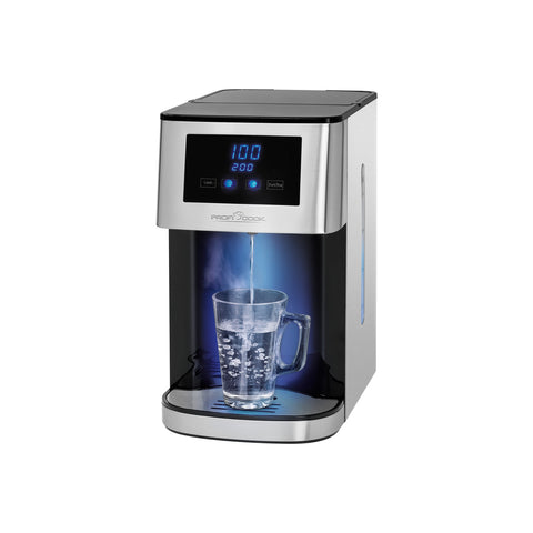 Warmwasserspender aus Edelstahl