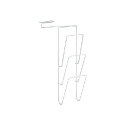 Unterschrank-Tellerhalter mit 3 Haken 39x20,5x10cm