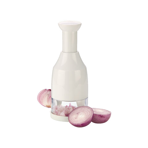 Zwiebelschneider aus Kunststoff 9x23cm