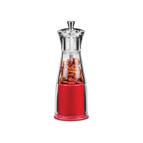 Chili- und Pfeffermühle Rot und Grau 16cm
