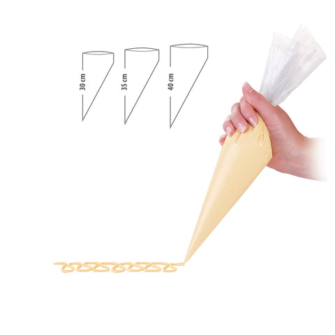 10er-Set Einweg-Spritzbeutel zur Dekoration
