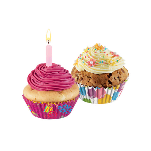 Set 60 Muffinförmchen für Partys 6cm