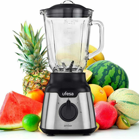 Edelstahlmixer mit 0,8-Liter-Kanne, 1500W