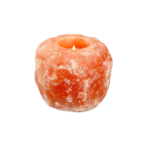 Portacandele In Sale Rosa Rilassante E Puricante Per Ambiente 400-700 Gr