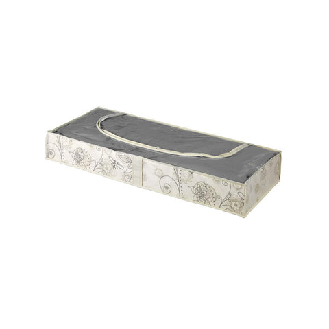 Unterbettaufbewahrung aus Vliesstoff 45x16x103cm
