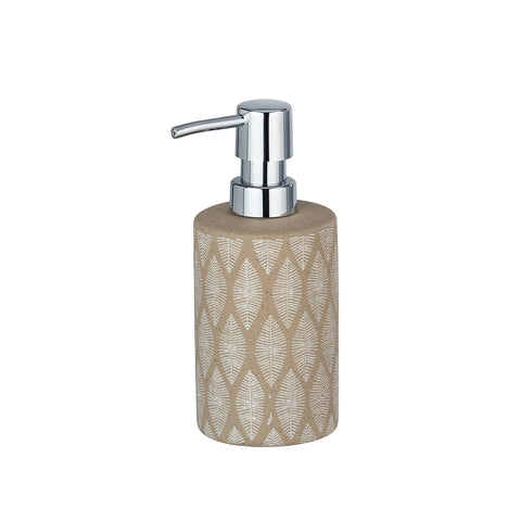 Beiger Keramik-Seifenspender 300 ml