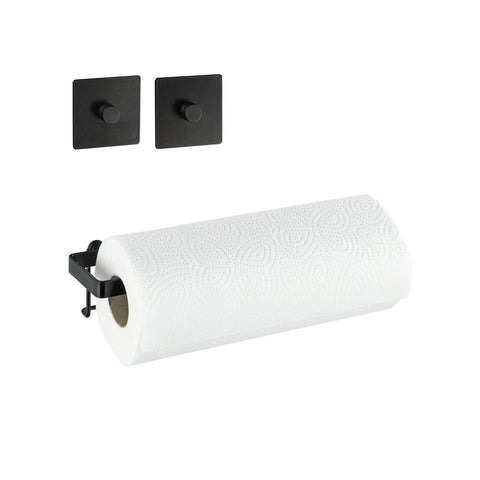 immagine-1-wenko-porta-rotolo-da-cucina-a-parete-in-acciaio-nero-ean-4008838329702