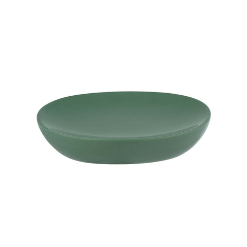 Porta Sapone Olinda Verde In Ceramica