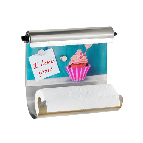 Magnetischer Toilettenpapierhalter aus gehärtetem Glas