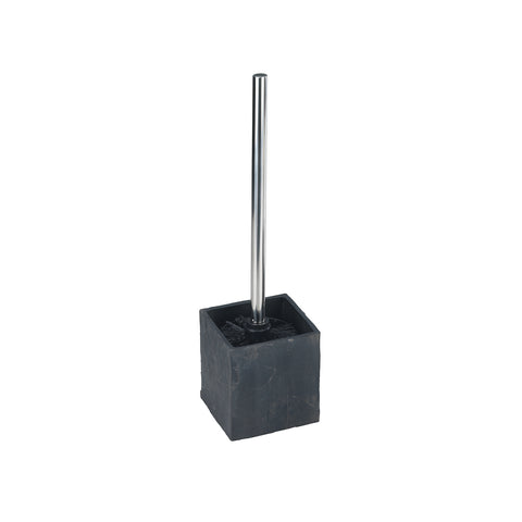 Toilettenbürstenhalter aus Polyresin Schiefergestein