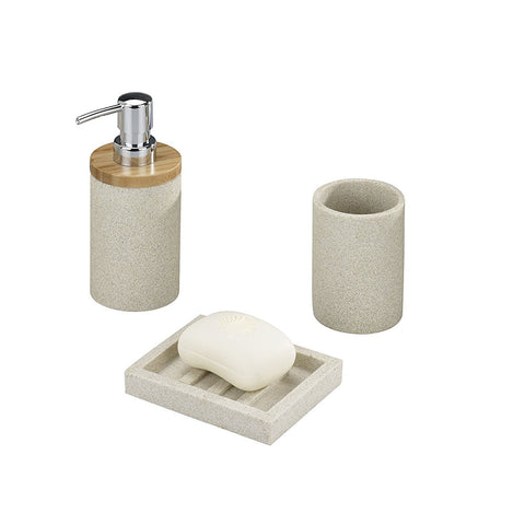 Set Accessori Da Bagno In Poliresina Vico