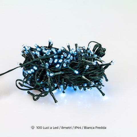 Lichterkette 100 LEDs IP44