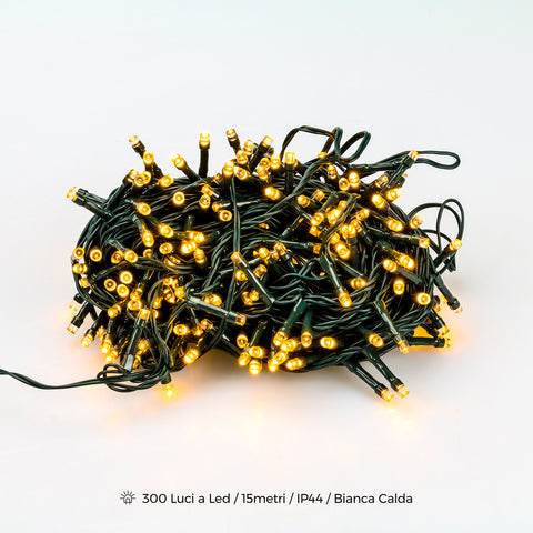 LED Lichterkette 300 Lichter IP44