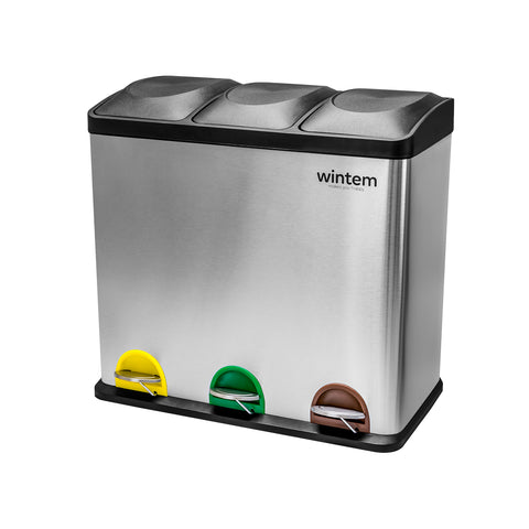 Mülleimer für Mülltrennung 54l