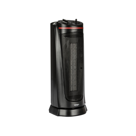 Keramik-Turmheizer Schwarz 2000W