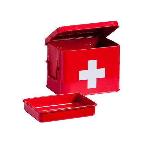 Verbandskasten aus Metall 21,5x16x16cm