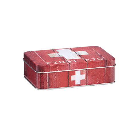 Medizin-Organizer aus Metall 14x10,1x4,2cm