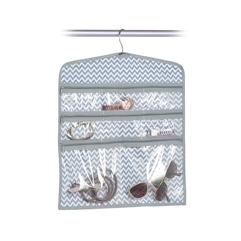 Accessoires-Tasche mit Reißverschluss und 3 Fächern