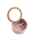 immagine-1-zeller-specchio-portagioie-rotondo-in-poliresina-rose-ean-4003368187358