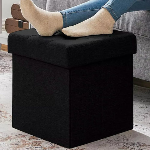 immagine-2-atmosphera-for-kids-pouf-pieghevole-in-velluto-nero-31x31cm-ean-3560232625015