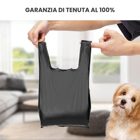 Sacchetti cani resistenti garanzia 100% - Test tenuta sacchetti bisogni profumati per passeggiate sicure