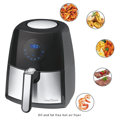 immagine-2-proficook-friggitrice-ad-aria-digitale-con-display-ean-4006160114706
