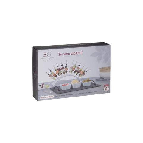 immagine-2-secret-de-gourmet-set-vassoio-con-19-pezzi-per-aperitivo-ean-3560238392256