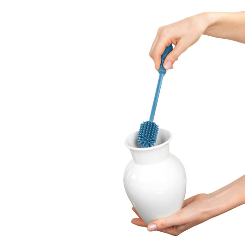 immagine-2-wenko-spazzola-lavabottiglie-in-silicone-blu-25cm-ean-4008838283455