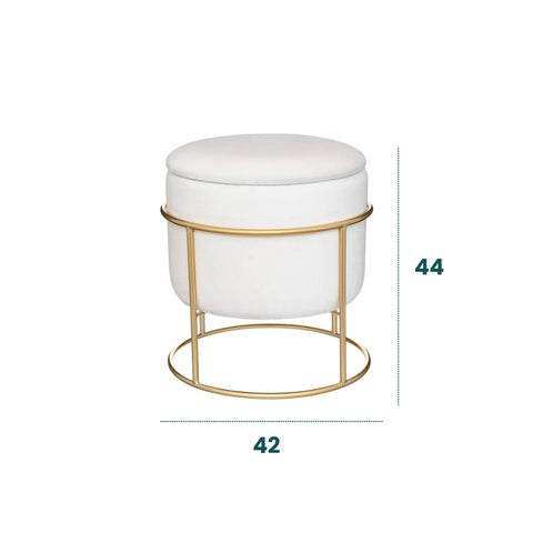 immagine-3-atmosphera-createur-dinterieur-pouf-in-velluto-con-struttura-in-oro-bianco-ean-3560231642679