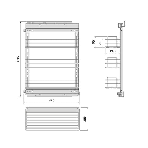 immagine-3-emuca-organizer-da-cucina-a-3-ripiani-estraibile-per-cassetto-in-acciaio-30x48cm-ean-8432393282893