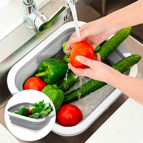 immagine-3-wenko-cesta-multifunzione-pieghevole-salvaspazio-con-tappo-per-drenaggio-acqua-ean-4008069031009