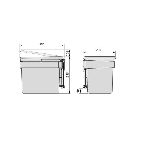 immagine-4-emuca-pattumiera-per-fissaggio-a-porta-con-coperchio-automatico-15l-ean-8432393007519
