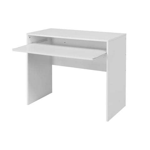 Schreibtisch Holz mit ausziehbarer Platte 90x45x74cm