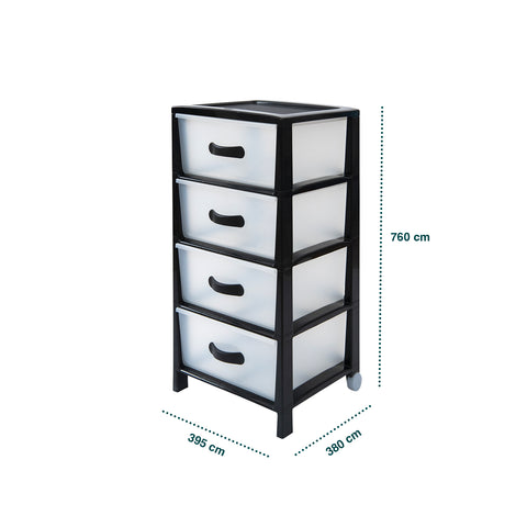 immagine-5-belli-e-forti-cassettiera-futura-a-4-cassetti-nero-ean-8001499012125