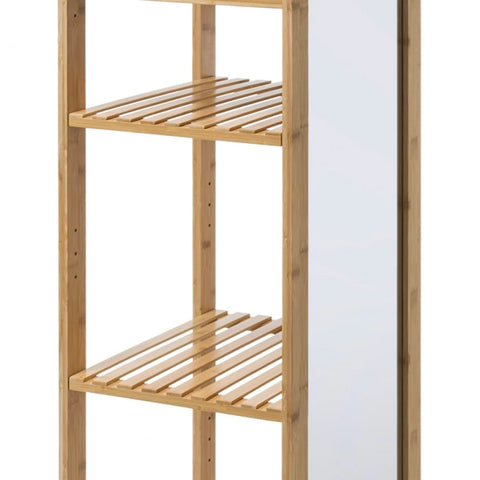 immagine-5-five-simply-smart-scaffale-a-colonna-in-bambu-con-5-ripiani-e-specchio-ean-3560237554785