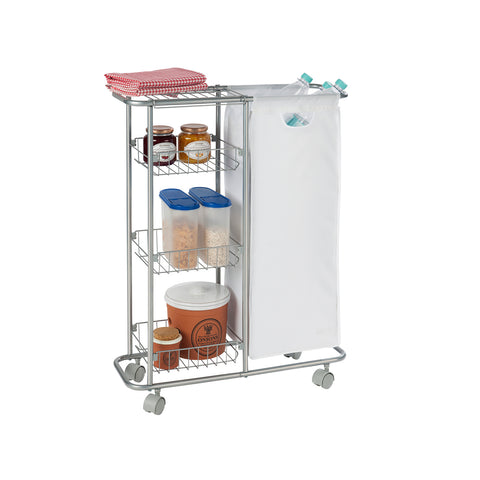 immagine-6-wenko-carrello-da-cucina-slim-a-3-ripiani-con-sacca-ean-4008838794272