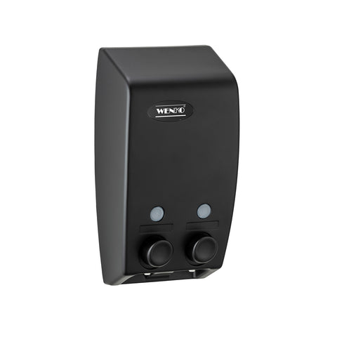 immagine-9-wenko-dispenser-sapone-con-2-scomparti-nero-450ml-ean-4008838319659