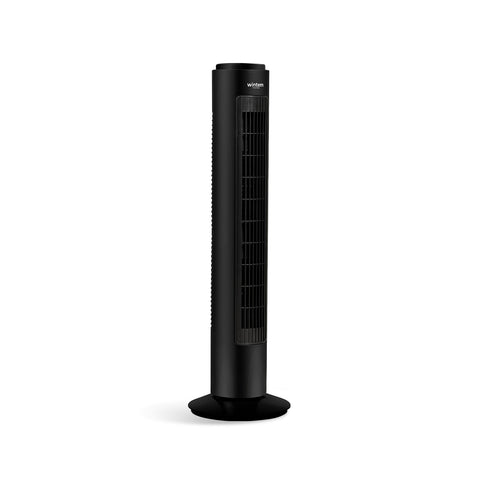 Turmventilator 50W mit 3 Geschwindigkeiten, 7h Timer und Fernbedienung inklusive